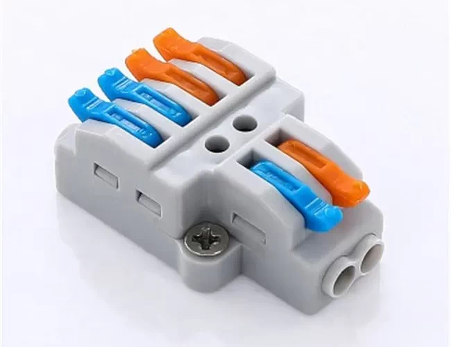 Клеммные колодки ETEK, KV424GC WAGO 6 соед. 32A - фото 1