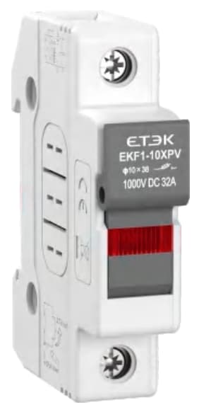 Держатель для предохранителей ETEK EKF1-10XPV-10 32А 1000VDC | Е-Энерджи
