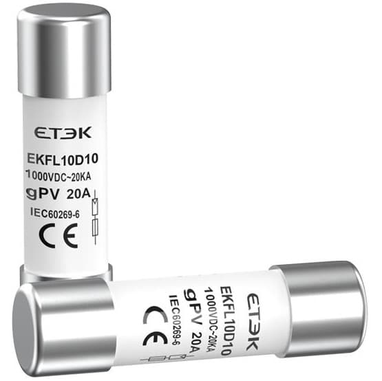 Плавкая вставка (предохранитель) ETEK EKFL10D1032 32A 1000VDC | Е-Энерджи