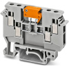Колодка клеммная с нож. размыкателем на DIN-рейку винтовая ETEK UDK4-MTKP/P 4мм² 16A серая | Е-Энерджи