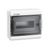 Бокс пластиковый ЩРН-ПГ ETEK EKDB10-9T 9-мод. IP65 218x200x103.5 с прозр. дверью | Е-Энерджи