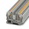 Колодка клеммная на DIN-рейку push-in ETEK PT 16 16мм² 76A серая | Е-Энерджи